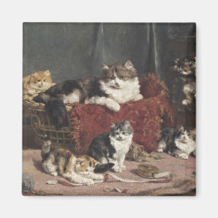 Vintage Charles Van den Eycken Playtime Magneet