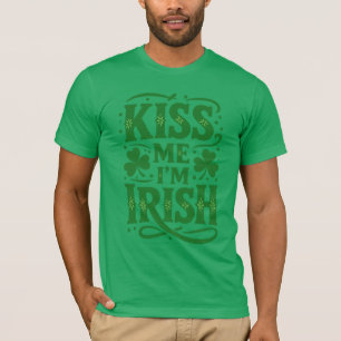Vintage Charm Kus Me Ik Ben Iers T-shirt