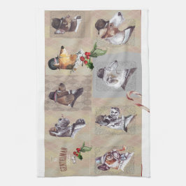🐾 Vintage Charm of “The Gentleman Dogs”! 🐾 Theedoek