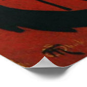 Vintage Chat Noir Poster (Hoek)