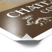 Vintage Chateau de Blois France Travel Poster (Hoek)