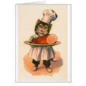 Vintage - Chef Cat Serves Bked Ham (Voorkant)