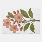 Vintage Cherry Blossom Theedoek (Horizontaal)