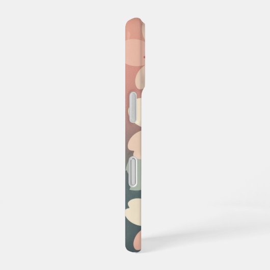 Vintage Cherry Blossoms iPhone 16 Hoesje (Rechterkant)