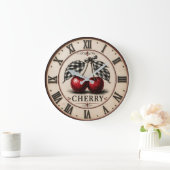 Vintage Cherry Rustic Farmhouse Fruit Kitchen  Grote Klok (Huis)