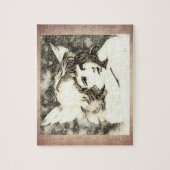 Vintage Cherub Angel Legpuzzel (Verticaal)