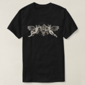 Vintage Cherub Art T-shirt (Design voorkant)