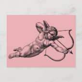Vintage Cherub Cupid Love Briefkaart (Voorkant)