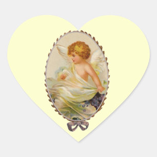 Vintage Cherub Hart Sticker