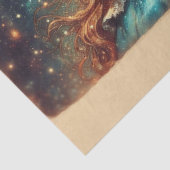 Vintage Cheshire Cat Fantasy Fairytale Decoupage Tissuepapier (Detail)