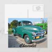 Vintage Chevrolet Truck Briefkaart (Voorkant / Achterkant)