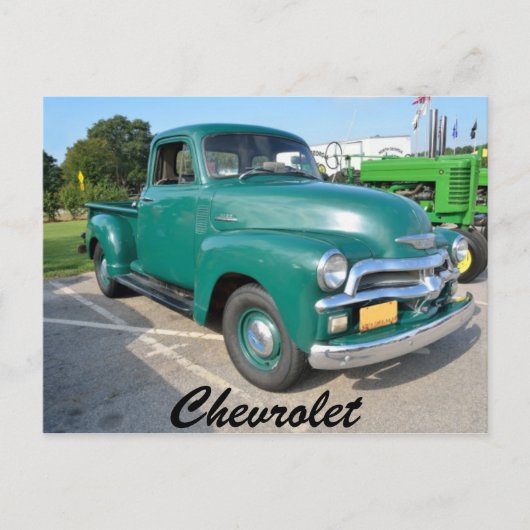 Vintage Chevrolet Truck Briefkaart (Voorkant)