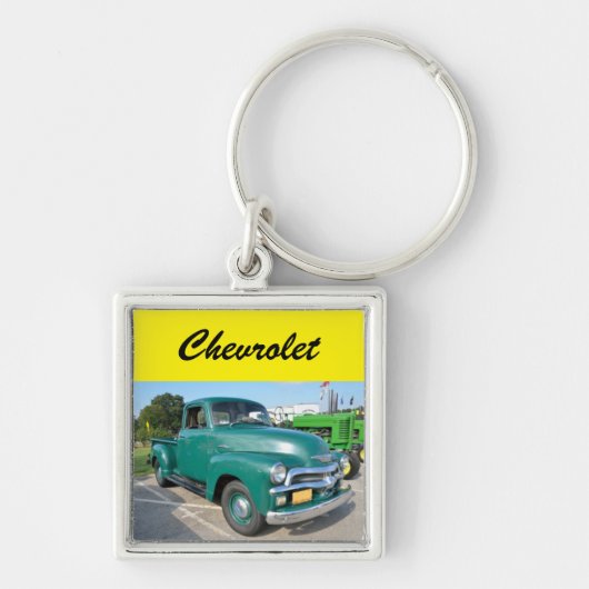 Vintage Chevrolet Truck Sleutelhanger (Voorkant)