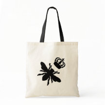Vintage Chic Queen Bee Silhouette