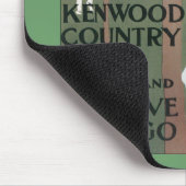 Vintage Chicago Tennis Poster Muismat (Hoek)