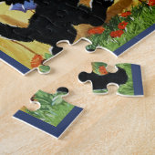 VINTAGE CHILDREN'S TOYS AND BOOKS PUZZLE LEGPUZZEL (Zijkant)