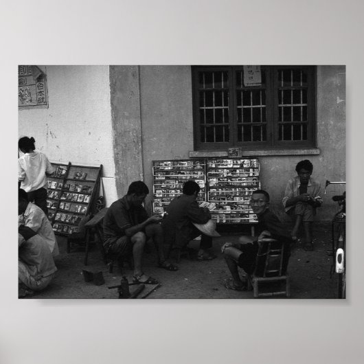 Vintage China - Boeklening Changsha Poster (Voorkant)