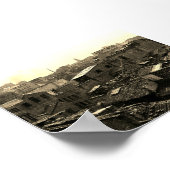 Vintage China Canton city Poster (Hoek)