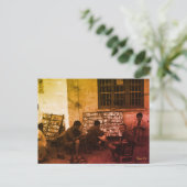 Vintage China Changsha book lending Briefkaart (Staand voorkant)