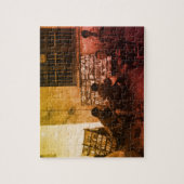 Vintage China Changsha book lending Legpuzzel (Verticaal)