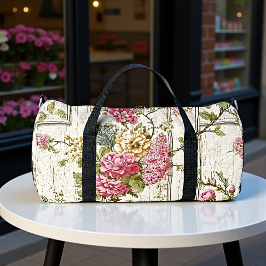 Vintage Chinoiserie Bloemendesign Plunjezak