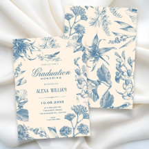 Vintage Chinoiserie botanische bloemengraad