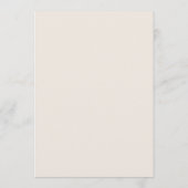 Vintage Chinoiserie Classic Wedding Kaart (Achterkant)