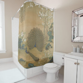 Vintage Chinoiserie Pauwentuin Fijne Kunst Douchegordijn
