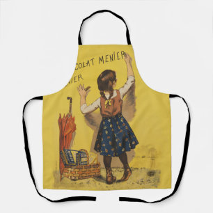 Vintage Chocolat Menier Franse Poster Bouisset Kun Schort