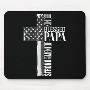 Vintage christelijke gezegende papa Amerikaanse vl Muismat