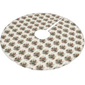 Vintage Christmas Angel Tree Skirt Kerstboom Rok (Gekanteld)