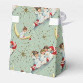 Vintage Christmas Angels Bedankdoosjes (Achterkant)