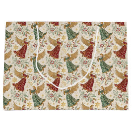 Vintage Christmas Angels Groot Cadeauzakje