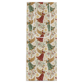 Vintage Christmas Angels Wijn Cadeautas