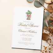 Vintage Christmas Bell Holiday Vrijgezellenfeest Kaart