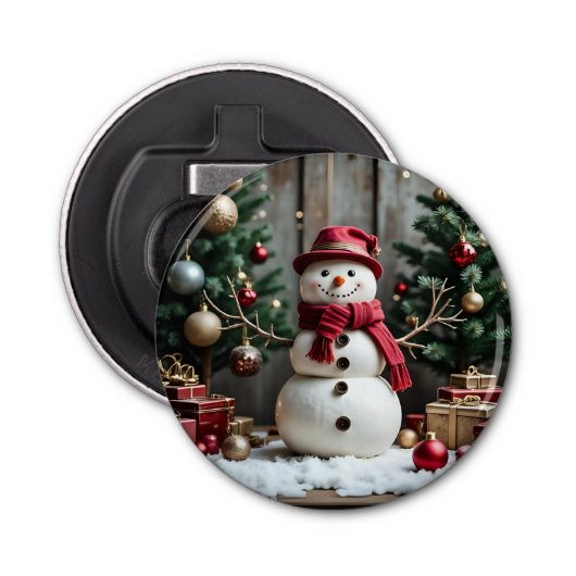 Vintage Christmas - Bottle Opener (Voorkant)