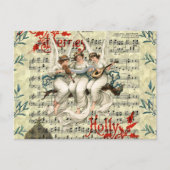 VINTAGE CHRISTMAS-BRIEFKAART BRIEFKAART (Voorkant)