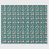 Vintage Christmas Cadeaupapier (Vlak)