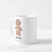 Vintage Christmas Character Custom Personality Mok (Voorkant links)