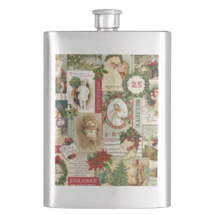 VINTAGE CHRISTMAS COLLAGE HEUPFLES
