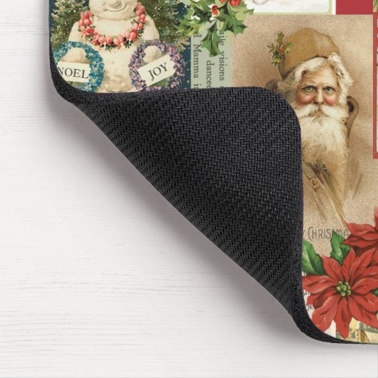 VINTAGE CHRISTMAS COLLAGE MUISMAT (Hoek)