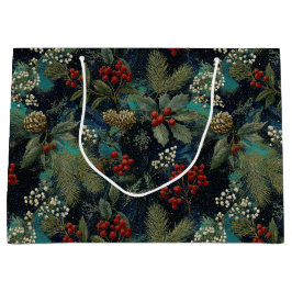 Vintage Christmas Elegant Sparkle II Groot Cadeauzakje