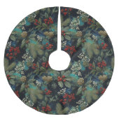 Vintage Christmas Elegant Sparkle II Kerstboom Rok (Voorkant)