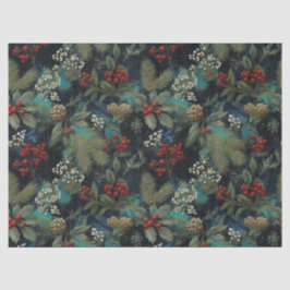 Vintage Christmas Elegant Sparkle II Tissuepapier