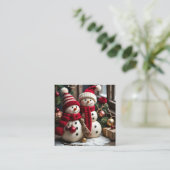 Vintage Christmas - Enclose Card Informatiekaartje (Staand voorkant)