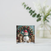 Vintage Christmas - Enclosure Cards Informatiekaartje (Staand voorkant)