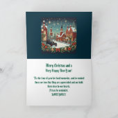 VINTAGE CHRISTMAS FOR ANYONE BEDANKKAART (Binnen)