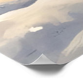 Vintage Christmas Greeting Card – Majestic Snow- Poster (Hoek)