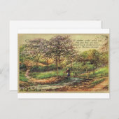 Vintage Christmas Greetings Postcard Briefkaart (Voorkant / Achterkant)