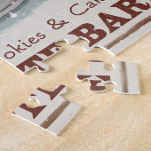 Vintage Christmas Hot Chocolate Bar Legpuzzel (Zijkant)